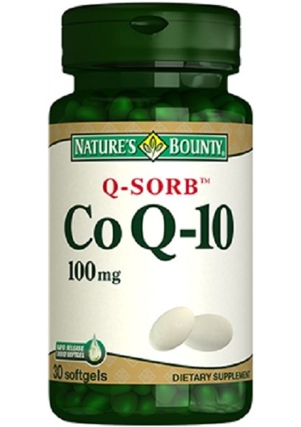 Nature´s Bounty Co-Q10 (Q-Sorb) 100 Mg 30 Softjel NAT223221