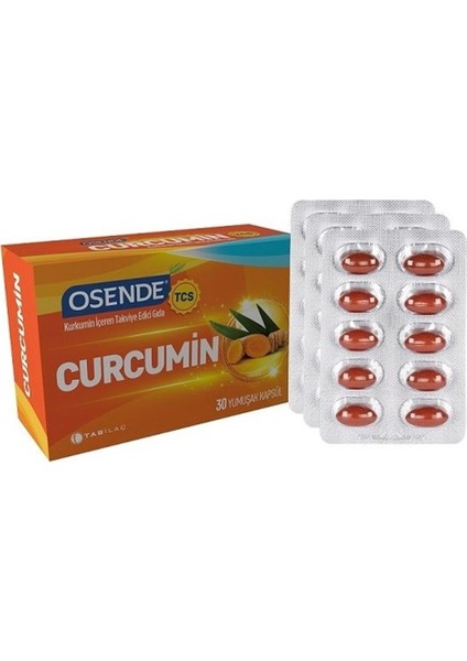 Osende Curcumin 30 Kapsül TAB000591