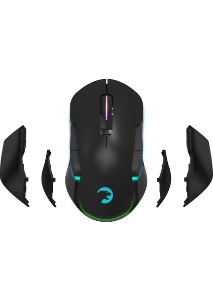 Devour 16.000 DPI RGB Kablosuz - Kablolu Gaming Mouse