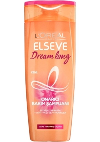 550 ml Dream Long Onarıcı Bakım Şampuan 6'lı Set