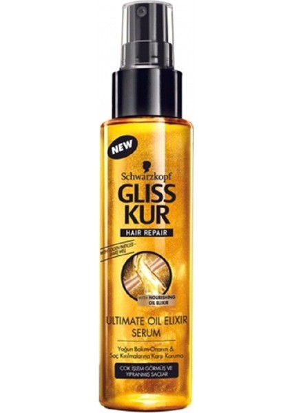 100 ml Oil Elixir Saç Bakım Serumu 6'lı Set