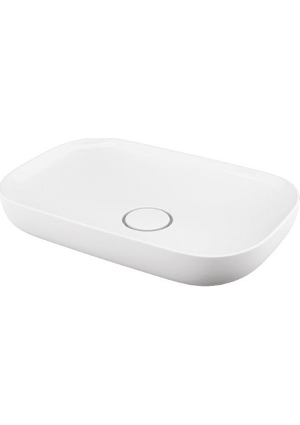 Premium 90 cm Tezgah Üstü Lavabo Beyaz