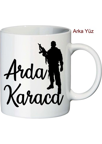 O Şimdi Asker Hediyesi İsimli Kupa Bardak