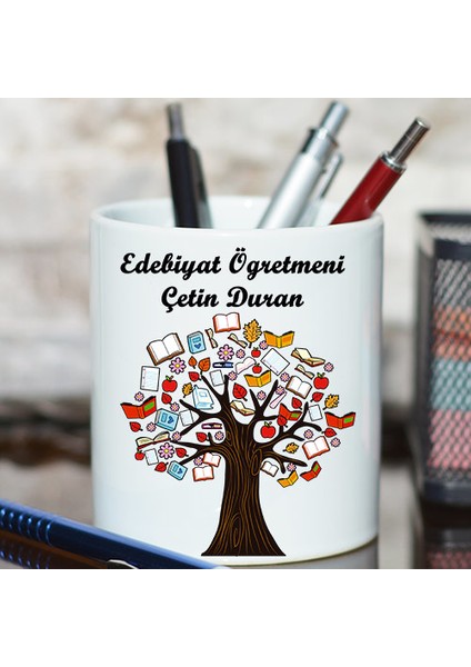 Edebiyat Öğretmenine Hediye İsimli Kalemlik