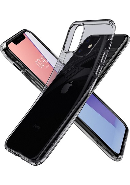 iPhone 11 Kılıf Liquid Crystal Space Crystal