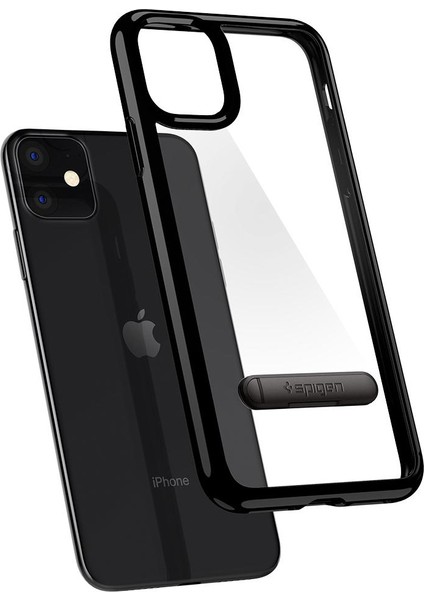 iPhone 11 Kılıf Ultra Hybrid S Jet Black