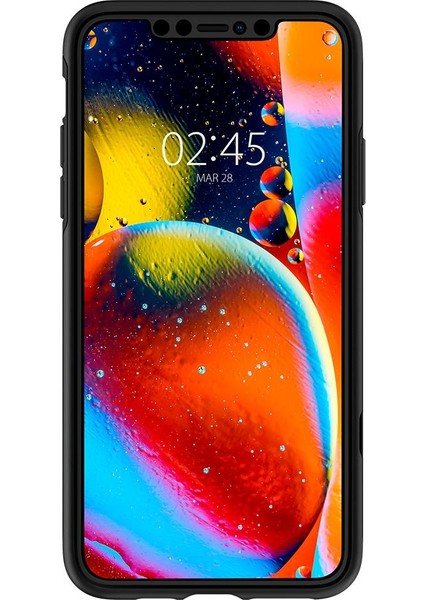 Apple iPhone 11 Kılıf Thin Fit 360 Koruma Black (Cam Ekran Koruyuculu) - 076CS27071