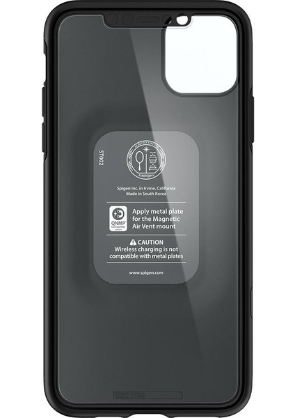 Apple iPhone 11 Kılıf Thin Fit 360 Koruma Black (Cam Ekran Koruyuculu) - 076CS27071