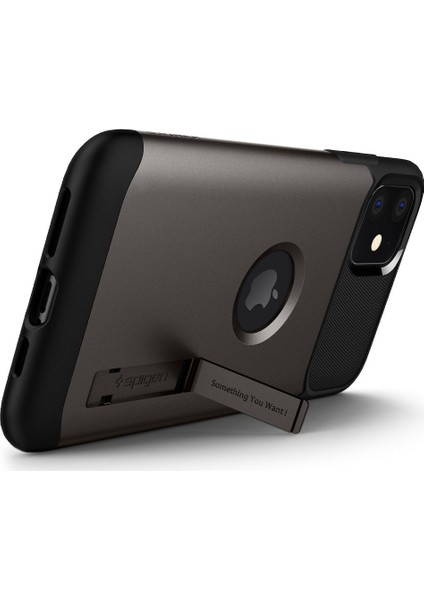 Apple iPhone 11 Kılıf Slim Armor Gunmetal - 076CS27077