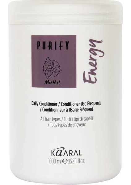 Purıfy Energy Günlük Saç Kremi 1000 ml