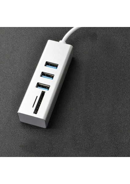 2 In 1 3 Port USB 3.0 Çoklayıcı Macbook Uyumlu