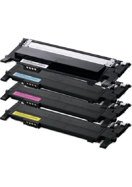 Yüzde Yüz Toner Samsung CLX-3180/CLX-3185/CLP-320/CLP-325 4 Renk Set Muadil Toner