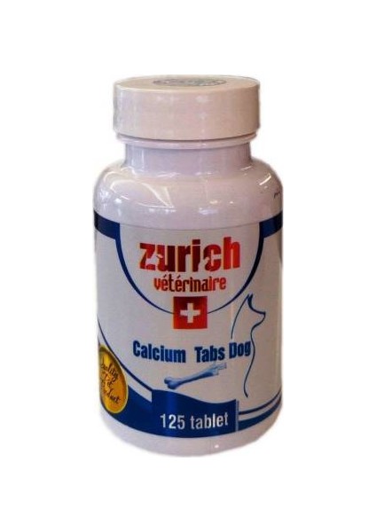 Köpekler İçin Calcium Kalsiyum Tabs Dog 125 Tablet