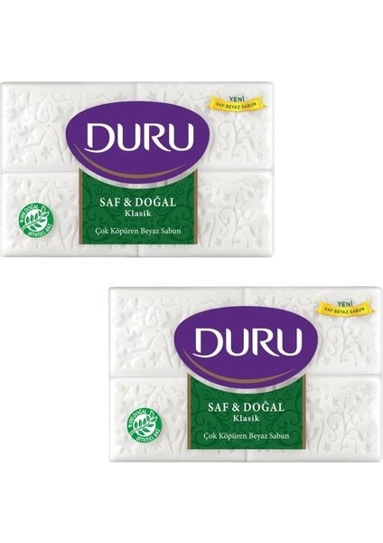 Saf Doğal Sabun 600 gr x 2'li Set