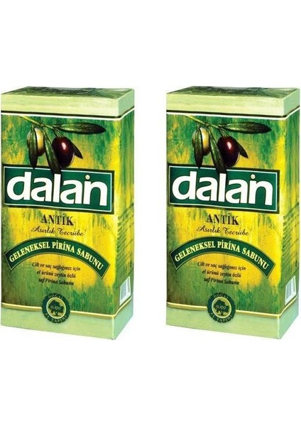 Antik Zeytinyağlı Sabun 900 gr x 2'li Set