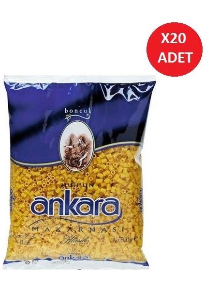 Makarna Boncuk 500 gr x 20'li