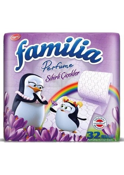 Tuvalet Kağıdı Sihirli Çiçekler 32 Adet x 2'li Set