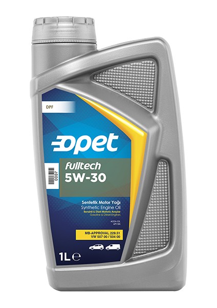 Fulltech 5W-30 1 Litre Motor Yağı ( Üretim Yılı :2022 )
