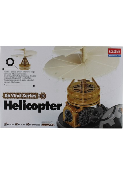 18159 Da Vinci Helikopter Maketi