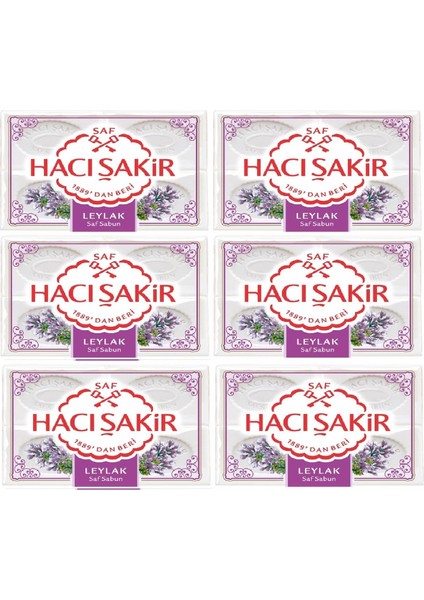 Sabun Leylak 600 gr x 6'Lı Set
