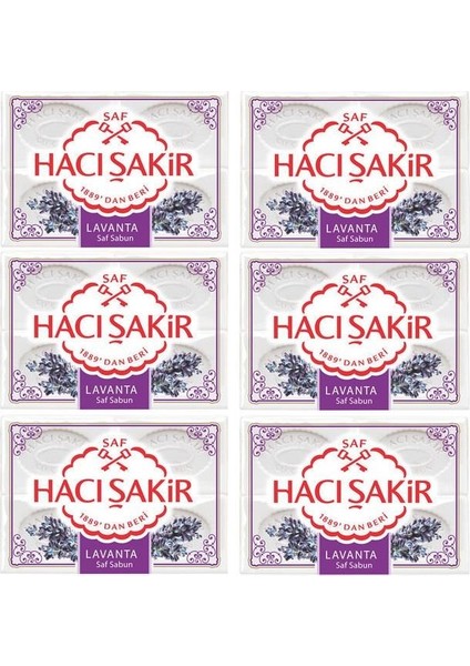 Sabun Lavanta 600 gr x 6'Lı Set