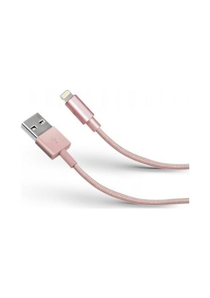 Lightning Kablo 1 M Metal Konnektör Örgü TECABLEUSBIP5BP