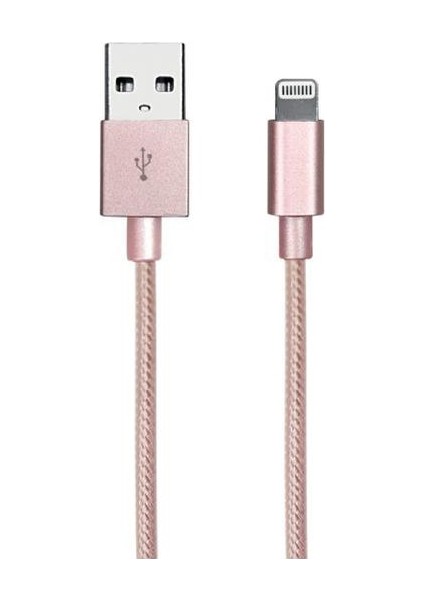 Lightning Kablo 1 M Metal Konnektör Örgü TECABLEUSBIP5BP