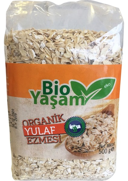 Organik Yulaf Ezmesi 500 gr