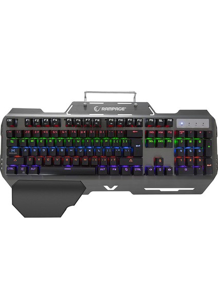 KB-R89 Eagle USB US Layout Blue Switch Oyuncu Mekanik Klavye