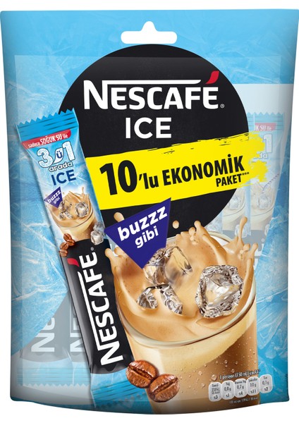 3'ü 1 Arada Ice 10 x 13,8gr
