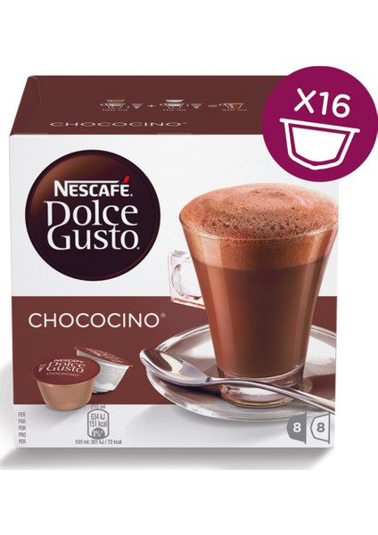 Dolce Gusto Chococino 16 Kapsül