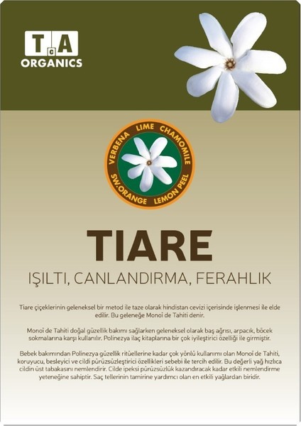 Tiare Body Balm Vucut Nemlendiricisi 100 ml