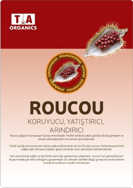 Tca Organics Roucou Tanning Balm Bronzluk Kremi 100 ml