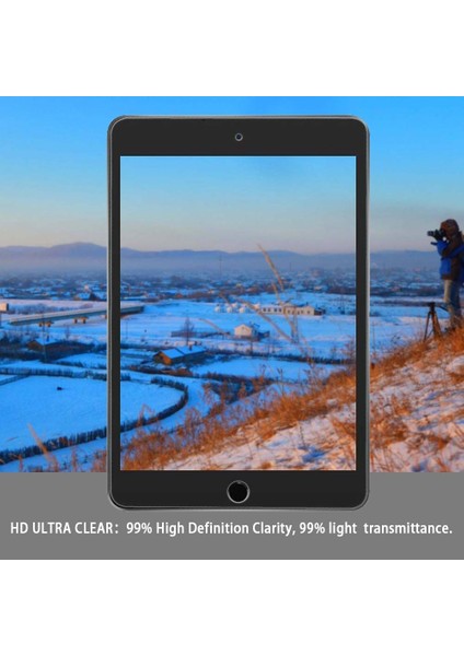 Apple iPad Mini 5 7.9'' 2019 (A2133-A2124-A2125-A2126) Temperli Cam Ekran Koruyucu