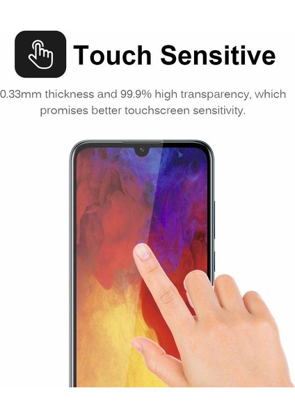 Huawei Y7 Prime 2019 Privacy 5D Gizlilik Filtreli Cam Ekran Koruyucu Siyah modelleri