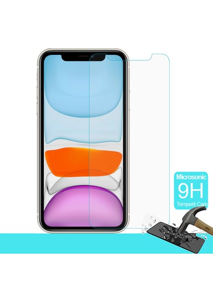 Apple iPhone 11 (6.1'') Temperli Cam Ekran Koruyucu