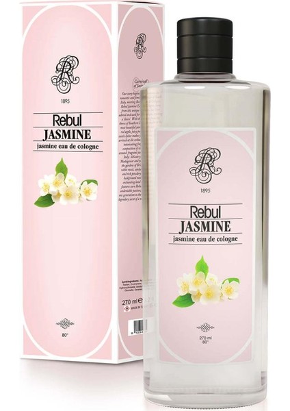 Kolonya Jasmıne Cam Şişe 270 Ml