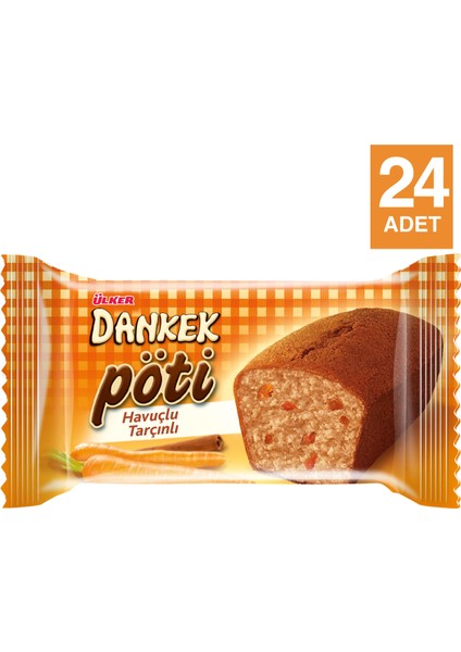 Dankek Pöti Havuçlu Tarçınlı 35 gr x 24 Adet