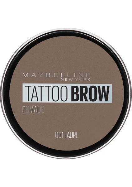 Maybelline New York Tattoo Brow Kaş Pomadı - 01 Taupe (Açık Ton)