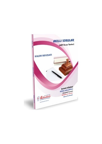 İlkumut AÖF - Kalem Mevzuatı