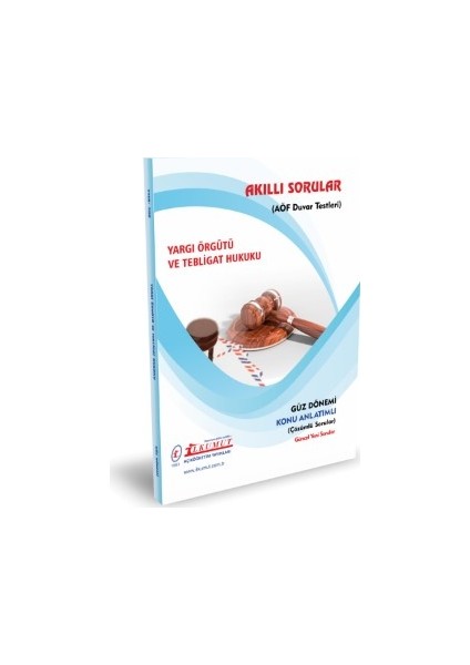 İlkumut Yayınları - Yargı Örgütü ve Tebligat Hukuku