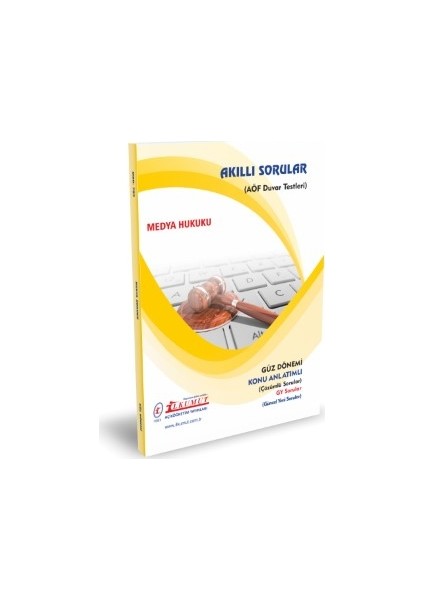İlkumut Yayınları - Medya Hukuku