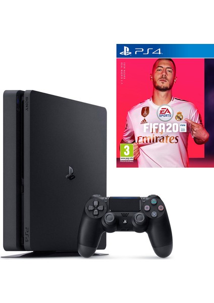 PS4 Slim 1 TB Oyun Konsolu + PS4 FIFA 20 Oyun