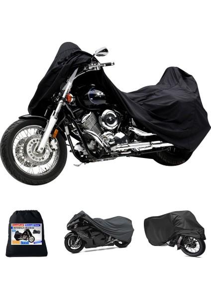 Kawasaki Kle 650 Versys Motosiklet Brandası Siyah