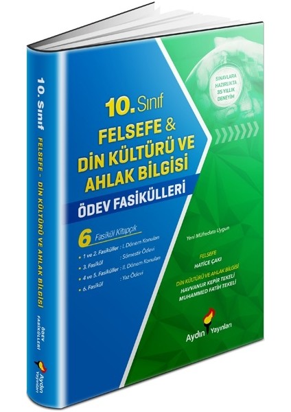 10. Sınıf Felsefe&din Kültürü ve Ahlak Bilgisi Ödev Fasikülleri