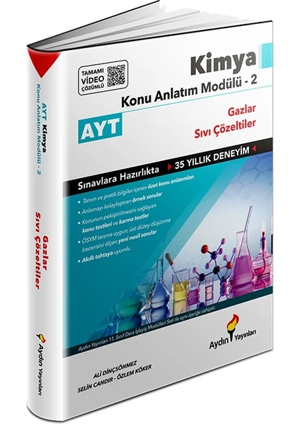 Aydın Yayınları AYT Kimya Ders İşleyiş Modülü-2