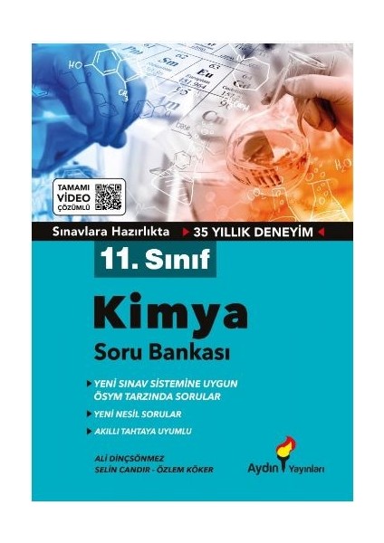 11. Sınıf Tamamı Video Çözümlü Kimya Soru Bankası