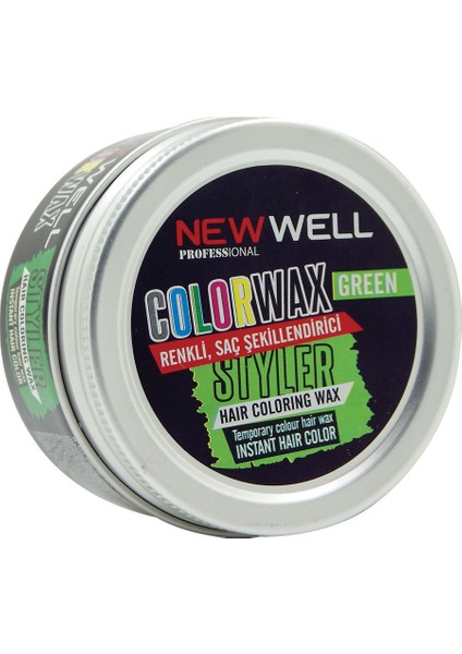 Renkli Wax 100 ml Green
