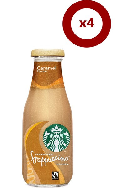 Starbuck's Caramel 250 ml 4'lü Set