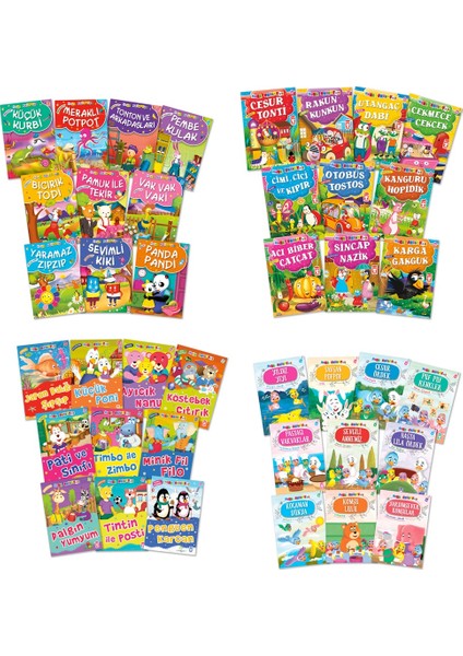 Mini Masallar Set (40 Kitap)